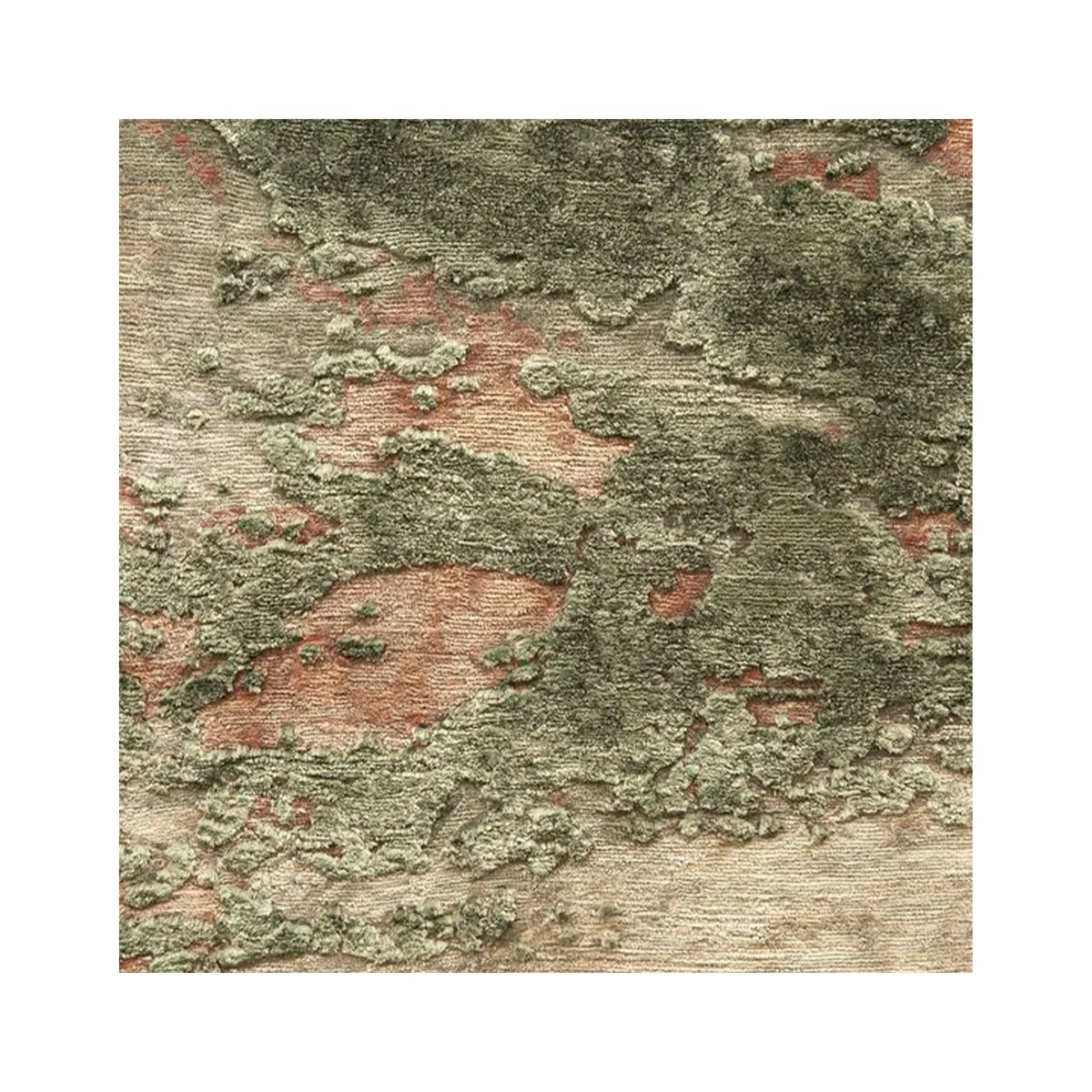 Green Hand Tufted Carpet