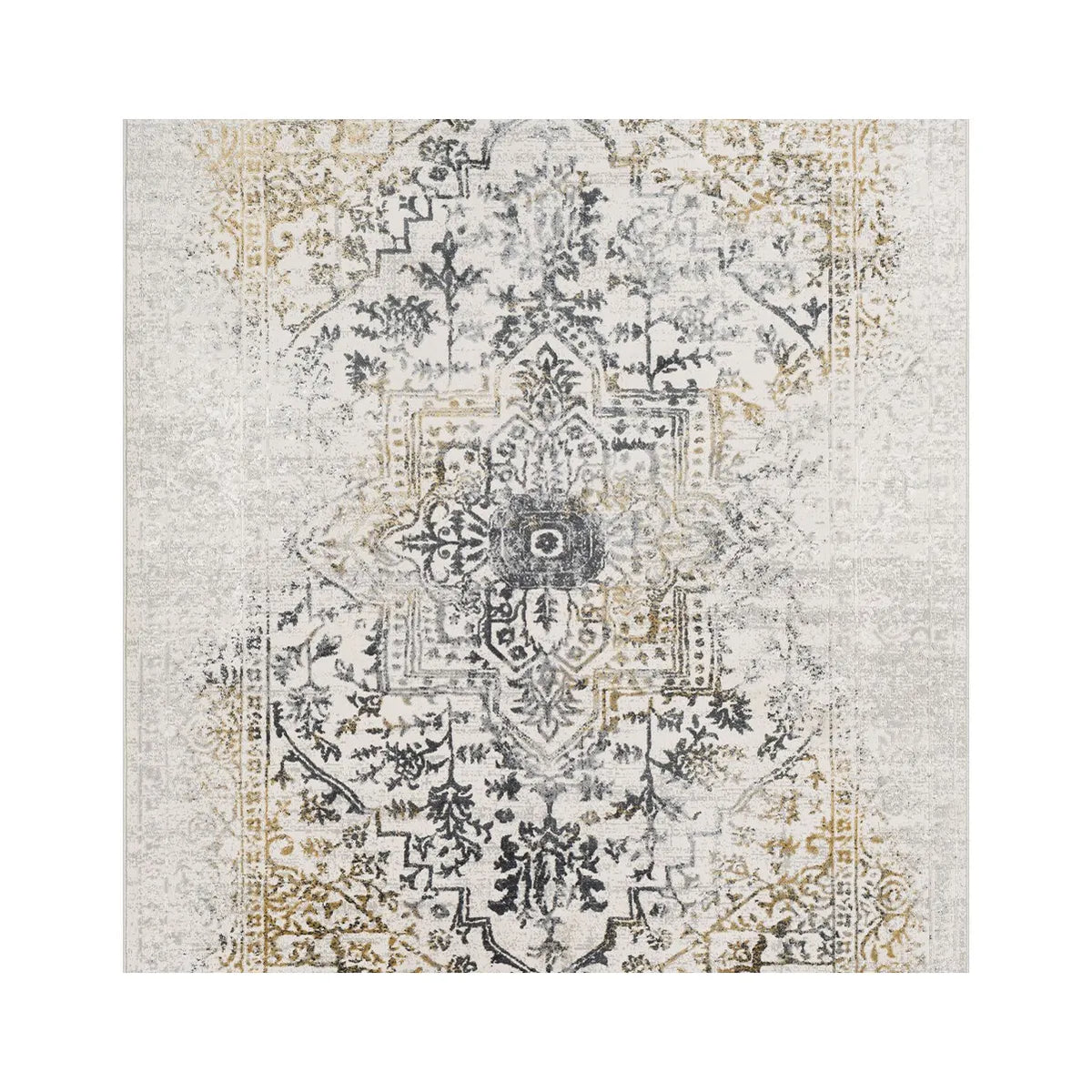 White Hand Tufted Carpet